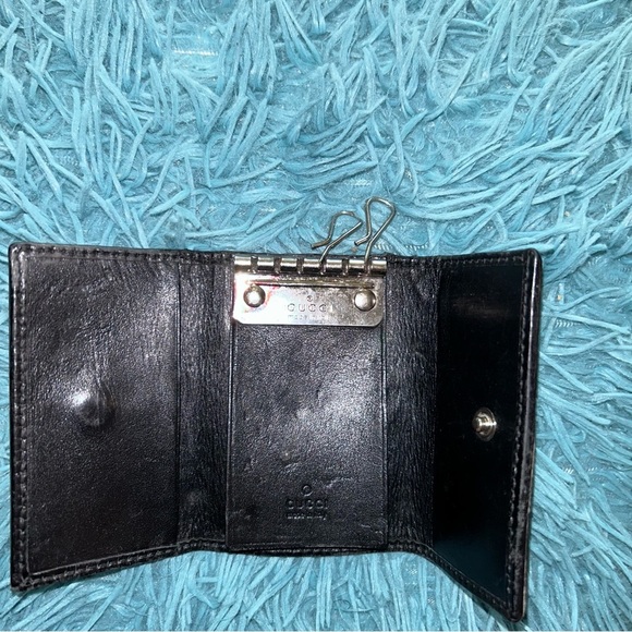 GUCCI BLACK KEYHOLDER - Picture 6 of 12